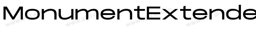 MonumentExtended Nor字体转换